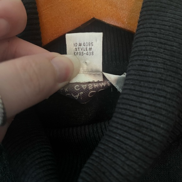 Silk Cashmere Blend Sleeveless Turtleneck Tank Top Medium by Casual Corner - Picture 7 of 9